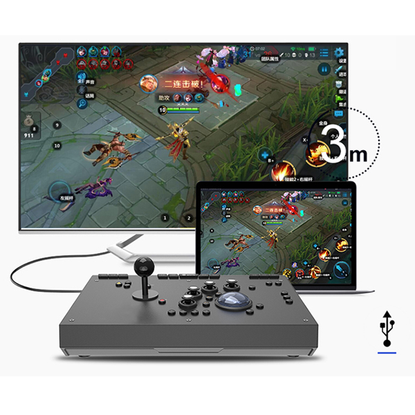 Máy game thùng MOBA chiến liên quân trên PC Android - Gamesir C1