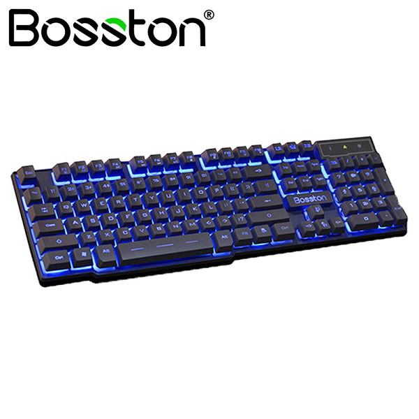 Bàn phím giả cơ Bosston 803 Led USB