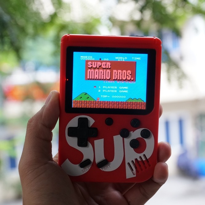 Gameboy cầm tay 4 nút G1 Version 2018 - 168 Game tích hợp