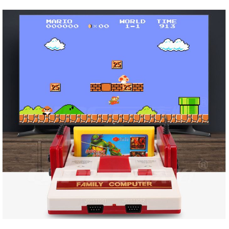 Máy chơi game cầm tay 4 nút Nintedo Famicom HDMI Output - Coolbaby RS46