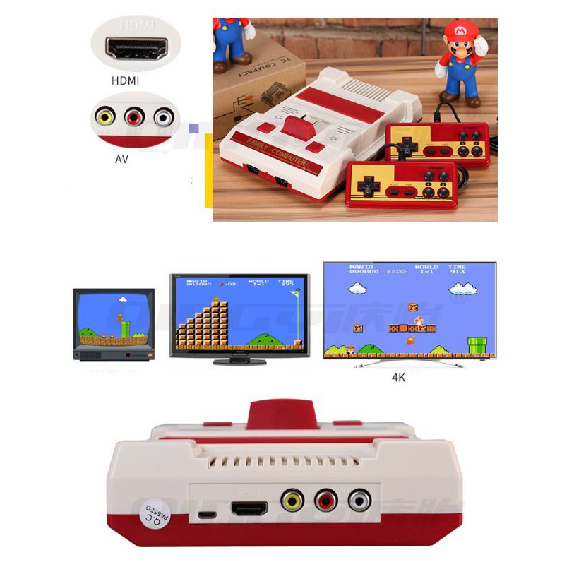 Máy chơi game cầm tay 4 nút Nintedo Famicom HDMI Output - Coolbaby RS46