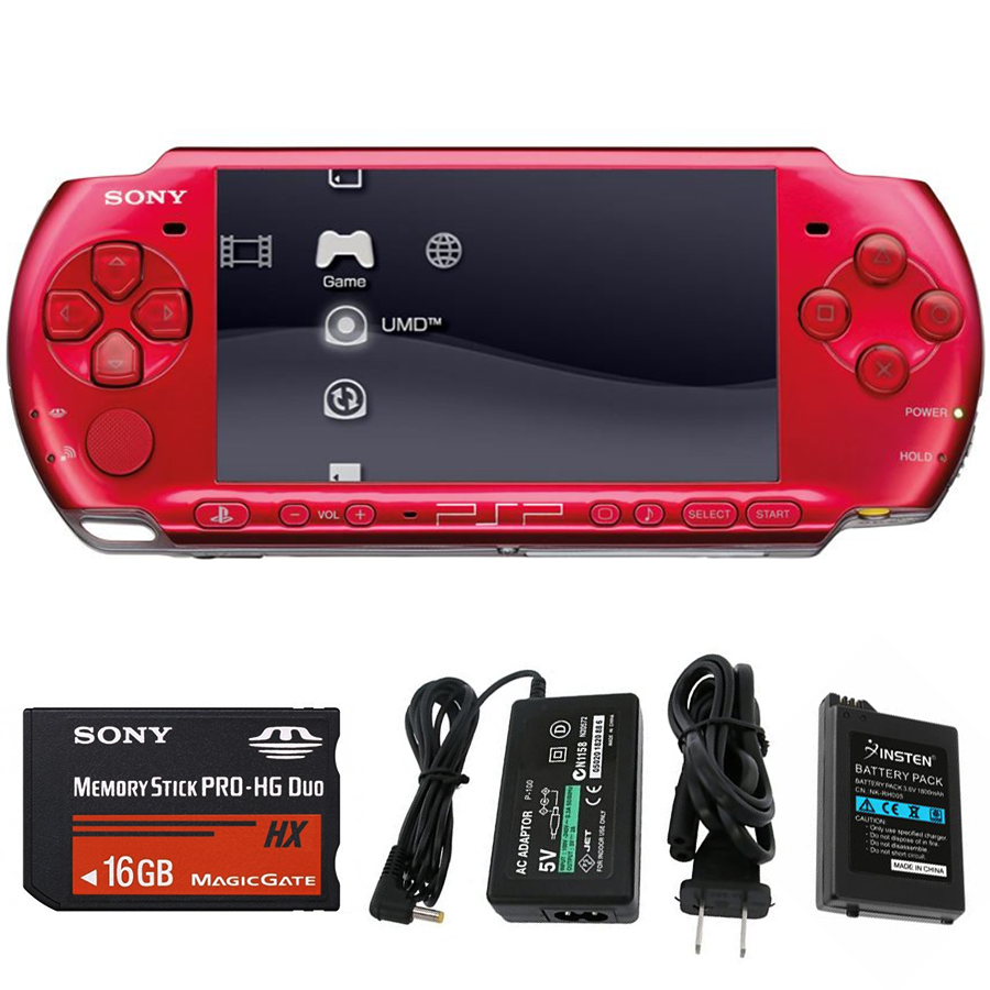 Máy chơi game 4 nút Sony PSP 3000 Likenew 97% đã Hack máy đẹp chính hãng