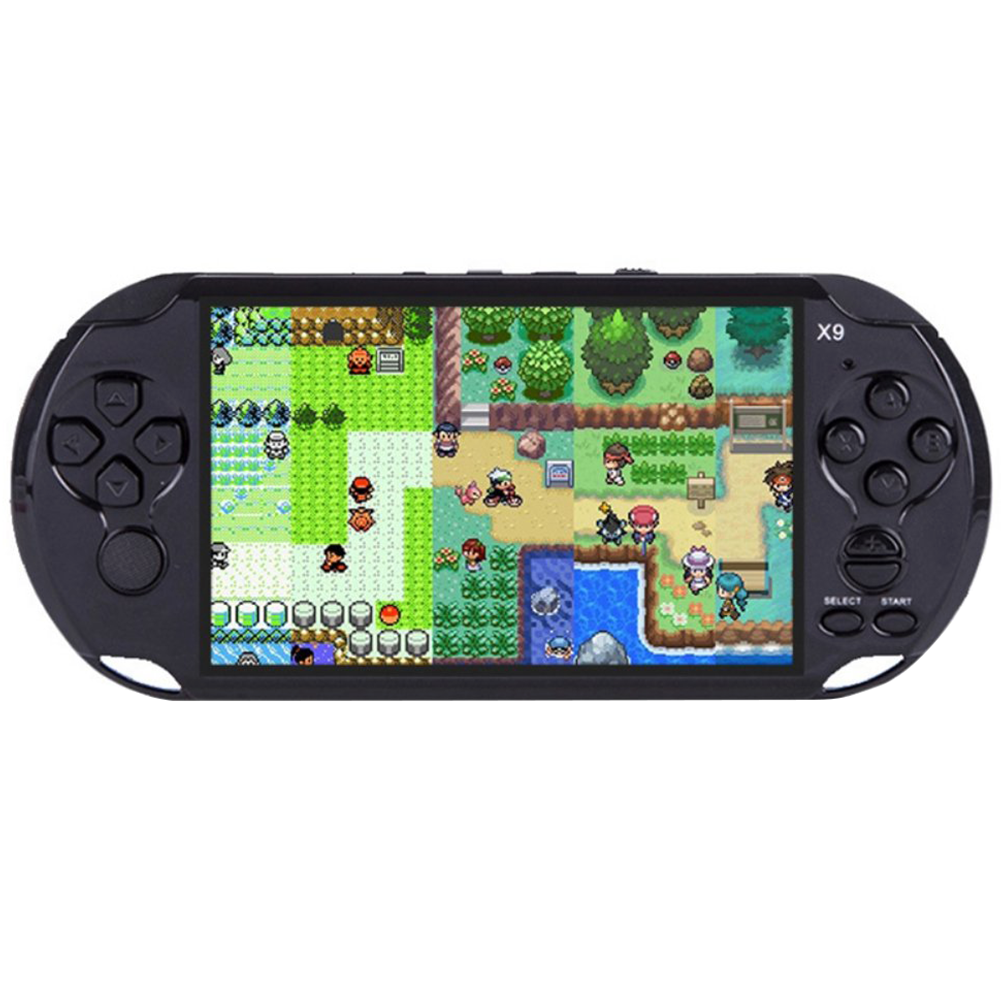 Máy chơi game cầm tay X9 Plus (x9S) 2 bản như nhau - NES SNES màn hình 5.1 inch