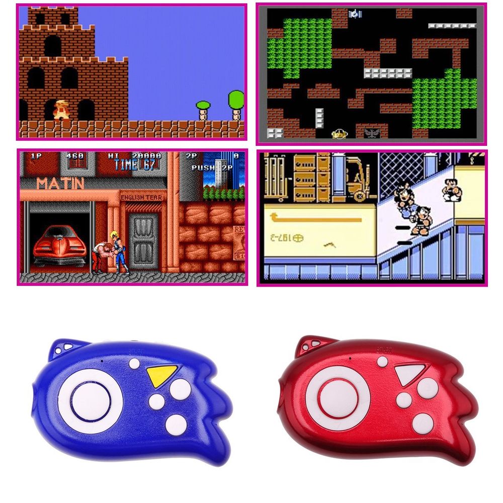 Tay cầm chơi game  Mini Super 8 Bit Classic với 89 trò chơi