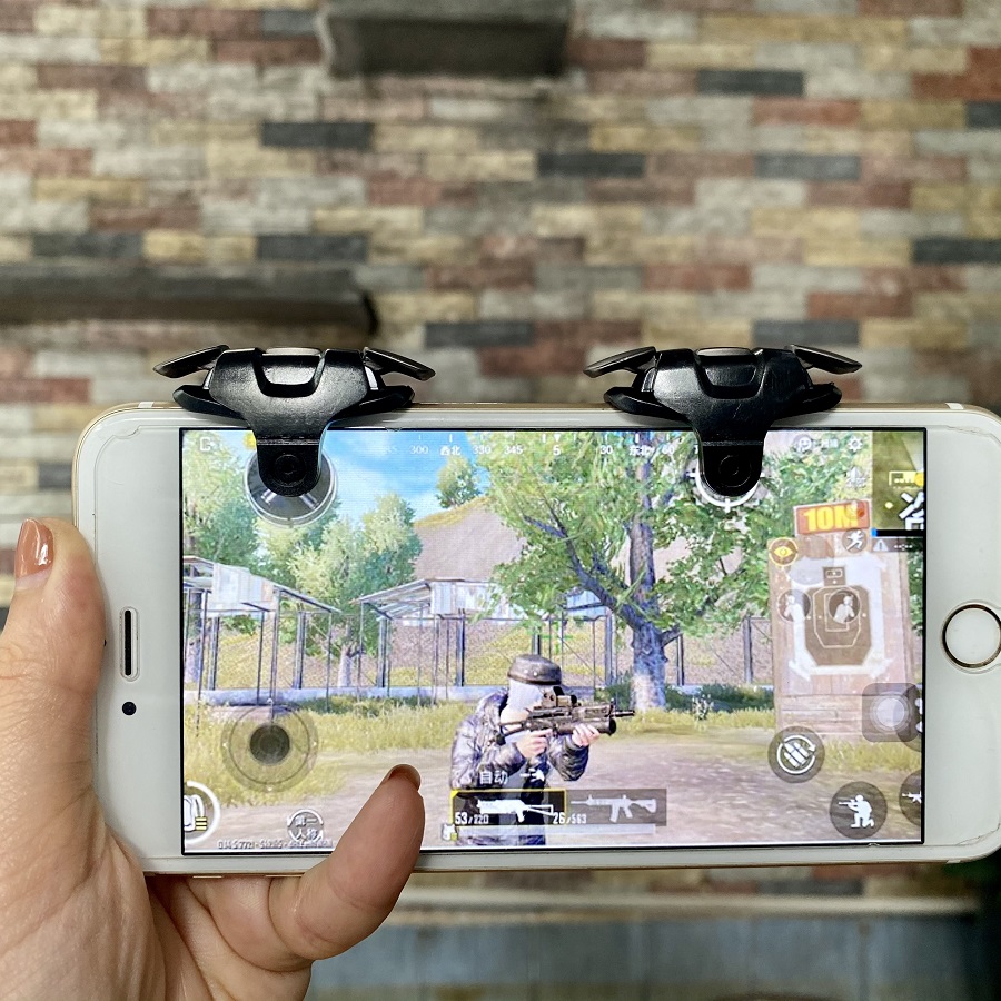 Bộ 2 Nút bắn PUBG ROS  Call of duty  cao cấp MN09 - Vua săn gà