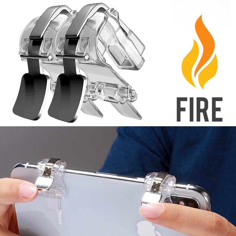 Nút bắn S4 chuyên ROS PUBG  call of duty cò quay gắn phía sau