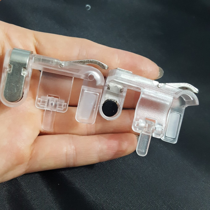 Nút chơi PUBG Mobile - Call of duty - ROS thế hệ mới - L3R3 K01 kim loại bộ đơn 2 ngàm bắn