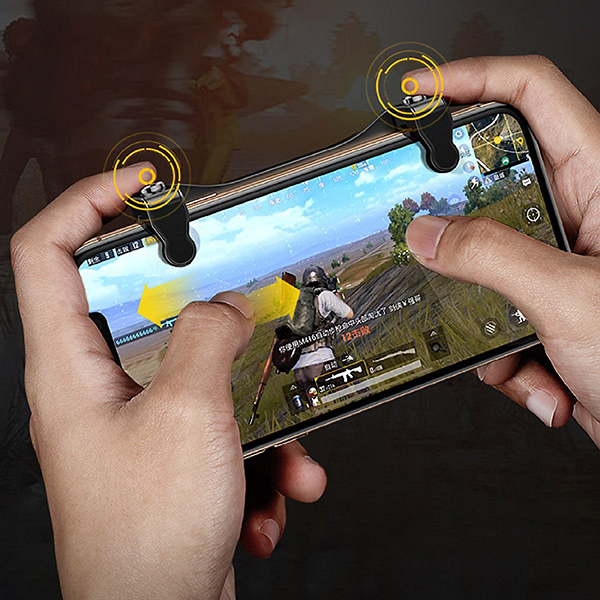 Tay Cầm Chơi Game PUBG Mobile -Call of duty Có Quạt Tản Nhiệt Baseus BB002 - Dung lượng pin 500mAh