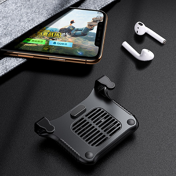 Tay Cầm Chơi Game PUBG Mobile -Call of duty Có Quạt Tản Nhiệt Baseus BB002 - Dung lượng pin 500mAh