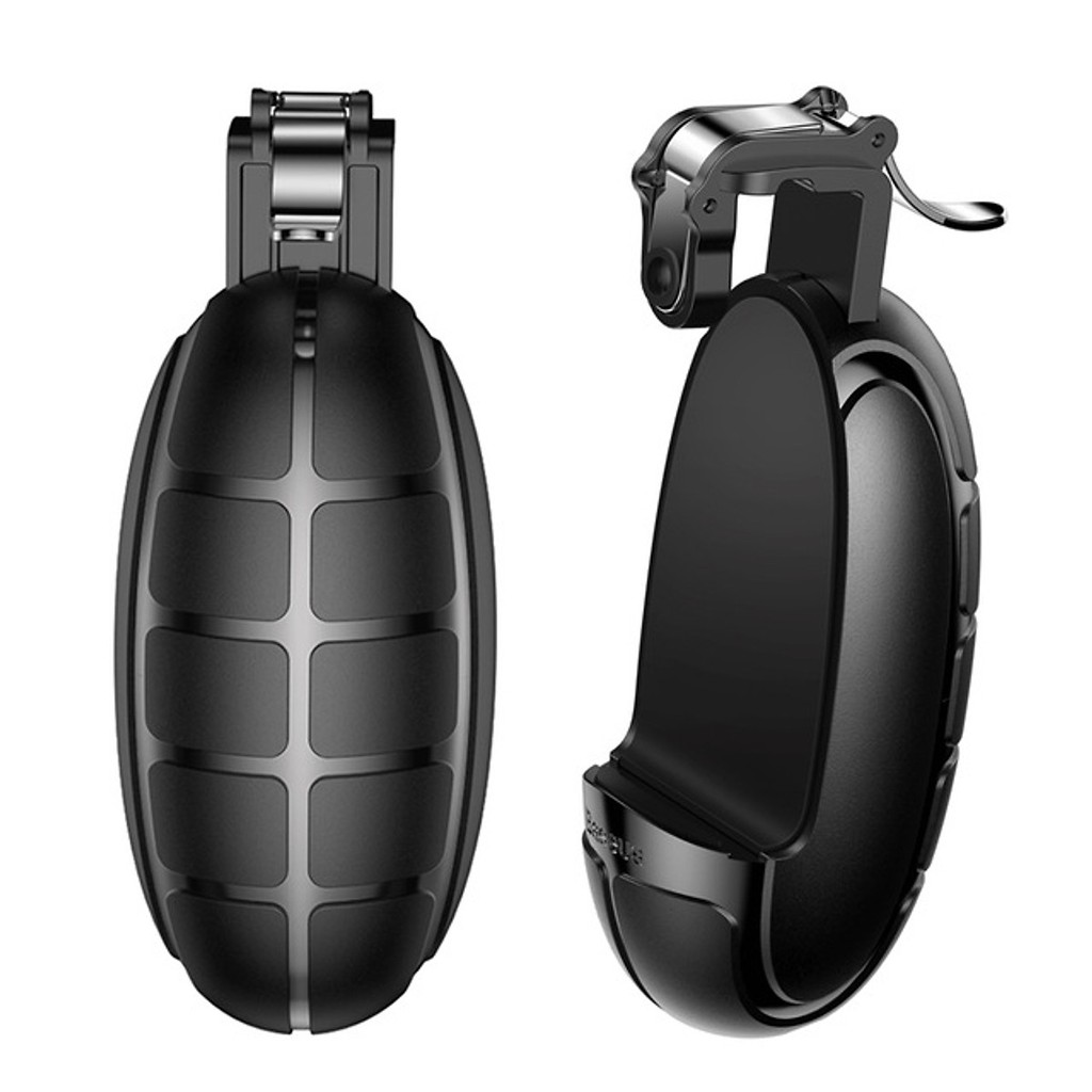 Tay kẹp giá đỡ chơi game cho điện thoại chính hãng Baseus B3 - Có nút bắn cơ chơi game Call of Duty