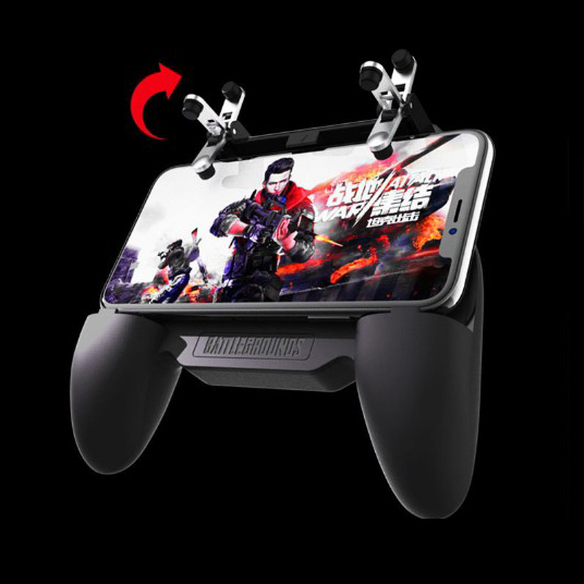 Tay kẹp nút bắn chơi game có quạt H5.0