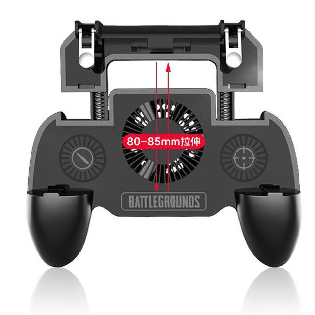 Tay kẹp nút bắn chơi game có quạt H5.0