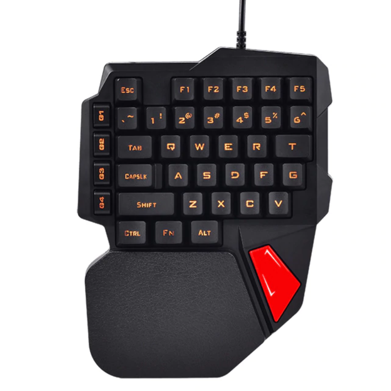 Bàn phím cơ bán tay cầm bắn PUBG Aturos K108 chính hãng