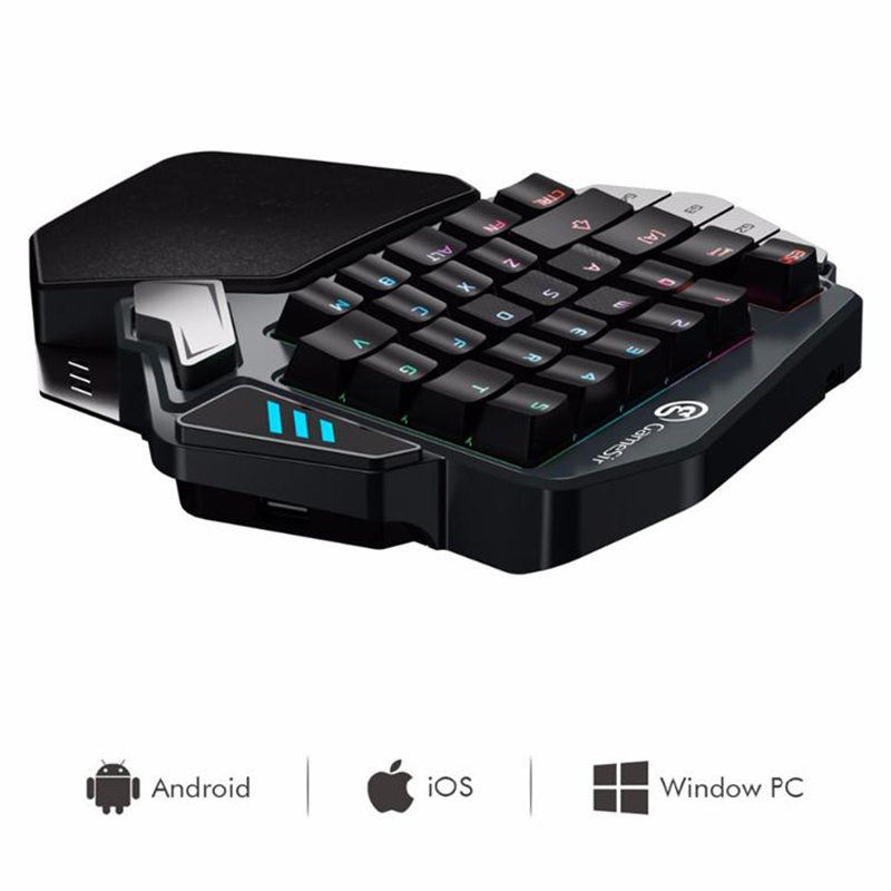 Bàn phím cơ bán tay cầm chính hãng Gamesir Z1 - Bắn Fornite Mobile Legend RoS