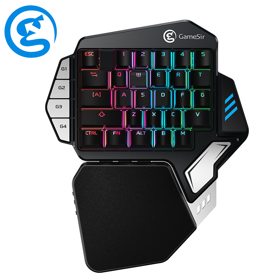 Bàn phím cơ bán tay cầm chính hãng Gamesir Z1 - Bắn Fornite Mobile Legend RoS