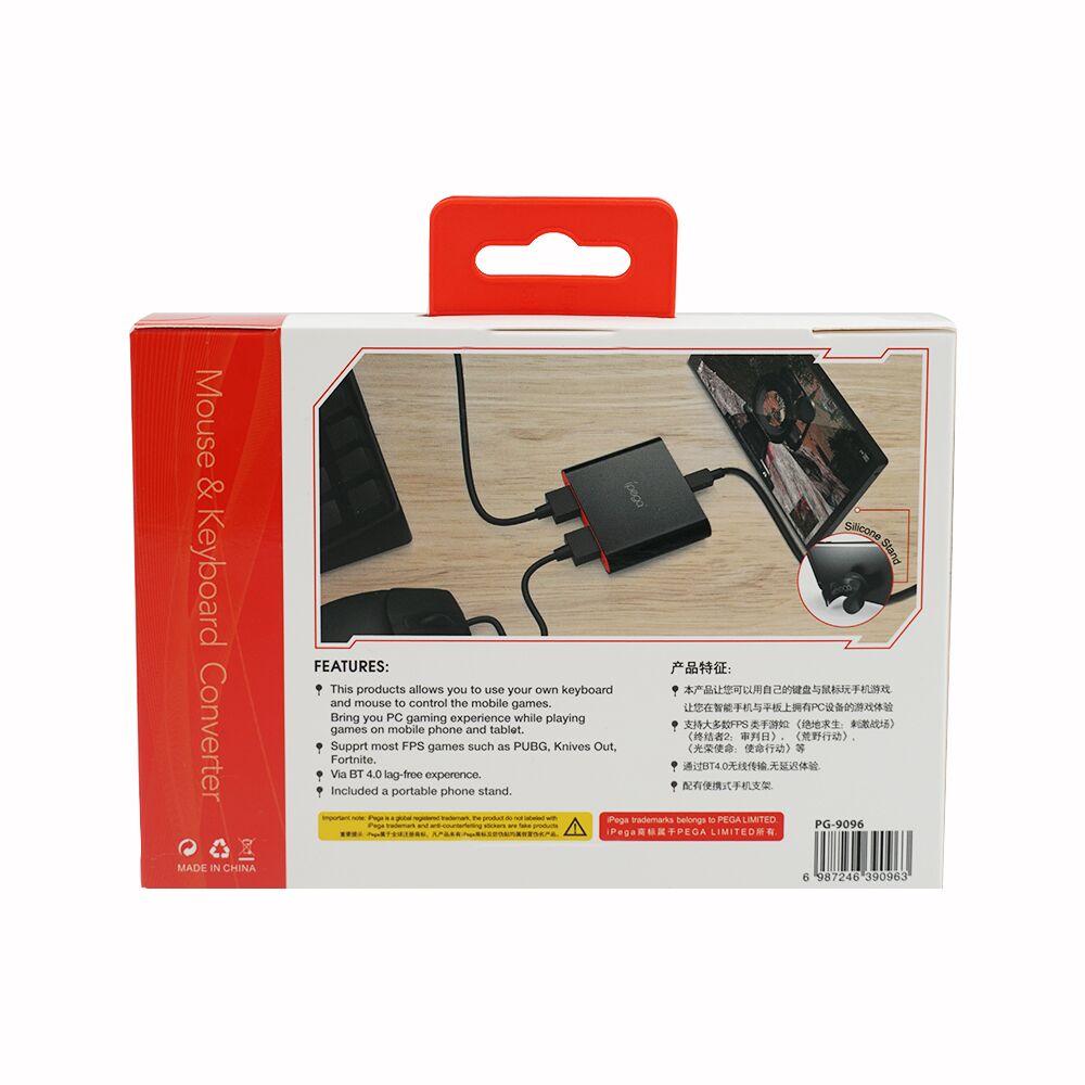 Bộ chuyển tín hiệu iPega 9096 chơi PUBG Rule OF Survival Free Fire bằng chuột