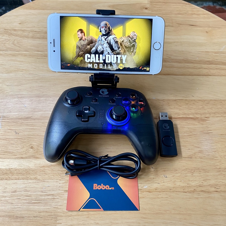 Gamepad cho điện thoại Gamesir T4 Pro Wireless chơi trực tiếp qua bộ thu USB Receiver
