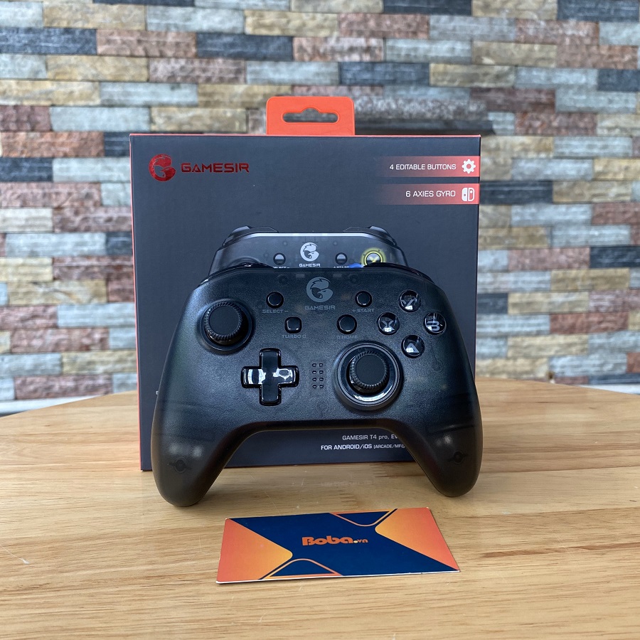Gamepad cho điện thoại Gamesir T4 Pro Wireless chơi trực tiếp qua bộ thu USB Receiver