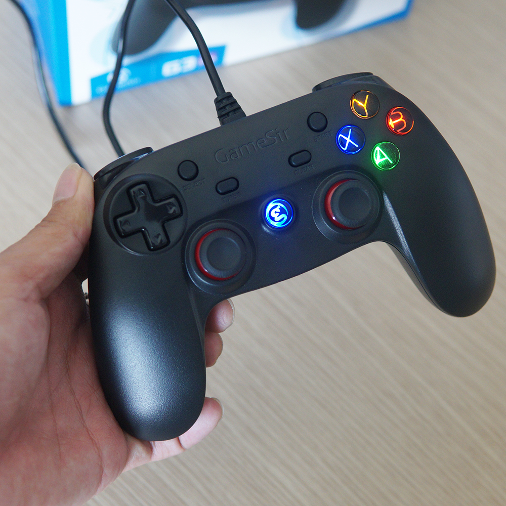 Tay cầm chơi game có dây Gamesir G3W chính hãng có rung - Hỗ trợ Android đã Root