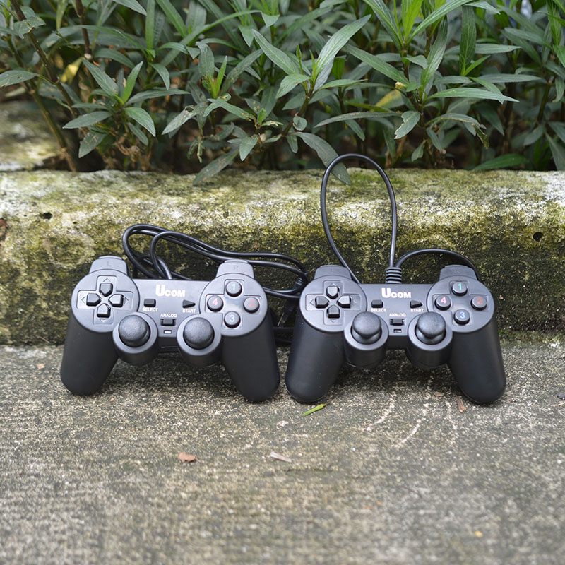 Tay game đôi 2 tay KM88 rung (Có dây chơi trên PC)