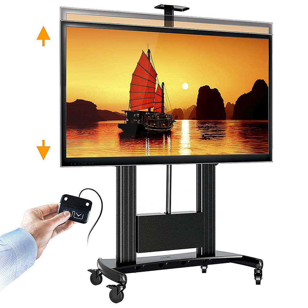 Cột treo di động màn LCD TW 100 (80 - 100 inch) - Có Remote điều khiển chiều cao