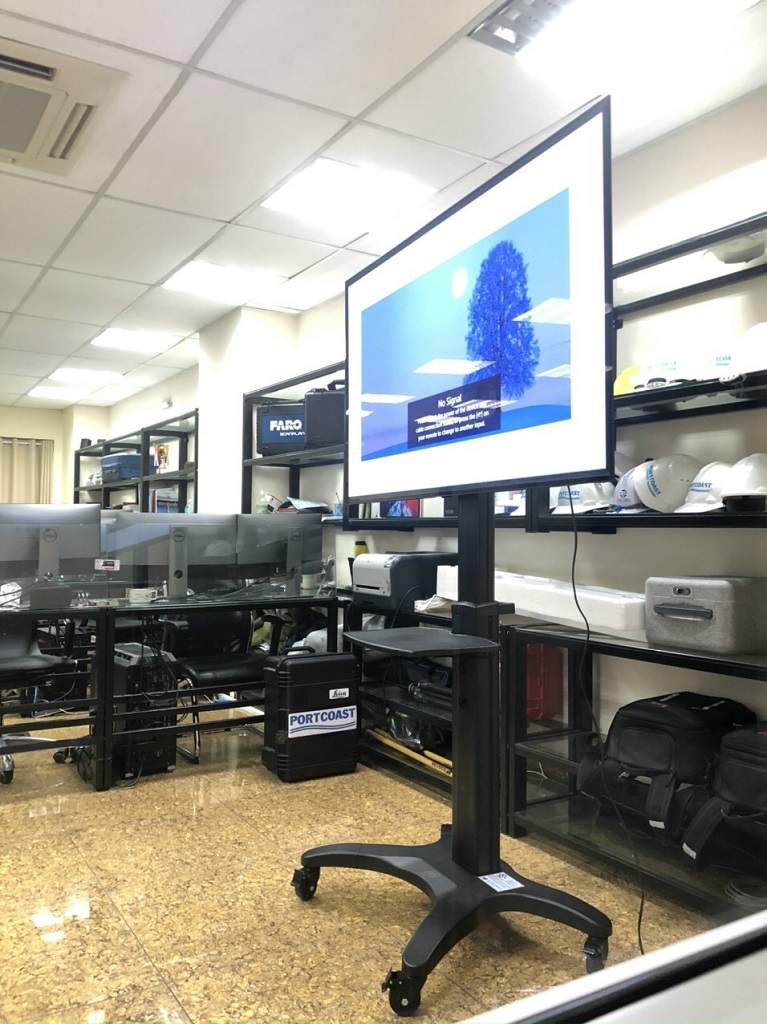 Cột treo tivi di động AVF1500 (32 - 65 inch) - Hợp kim nhôm Hàng nhập khẩu