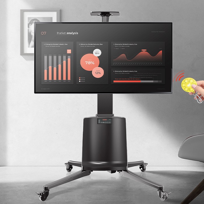 Giá để tivi di động NB TW85 nâng hạ tự động