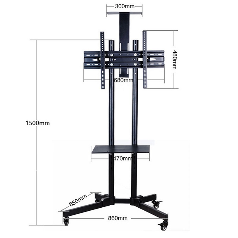 Gía treo tivi di động 1500 giá rẻ từ 32 - 55 inch