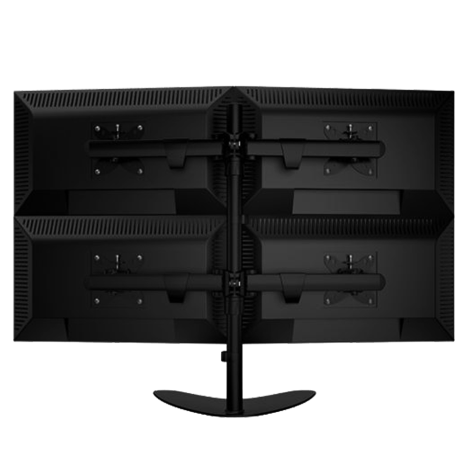 Giá treo 4 màn hình LCD Dektop S4H ( 14 - 24 inch) - Nhập Khẩu