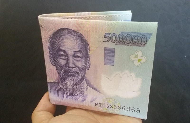 Ví nam hình tiền