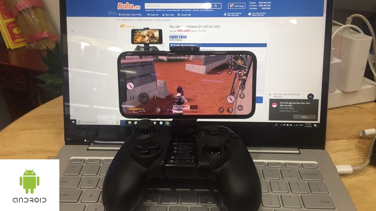 Hướng dẫn sử sụng NewGame Q1 cho Android