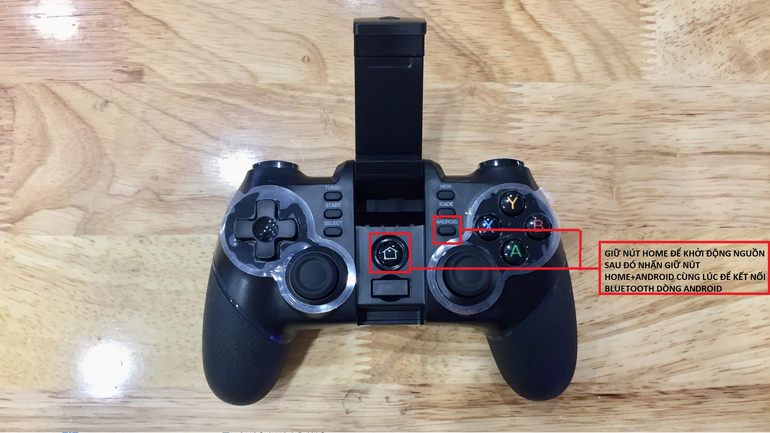 hướng dẫn kết nối tay cầm chơi game IPEGA 9076