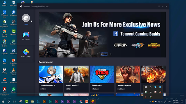 Phần mềm chơi game Pubg mobile, Liên Quân mobile giả lập tốt nhất trên PC - tencent gaming buddy