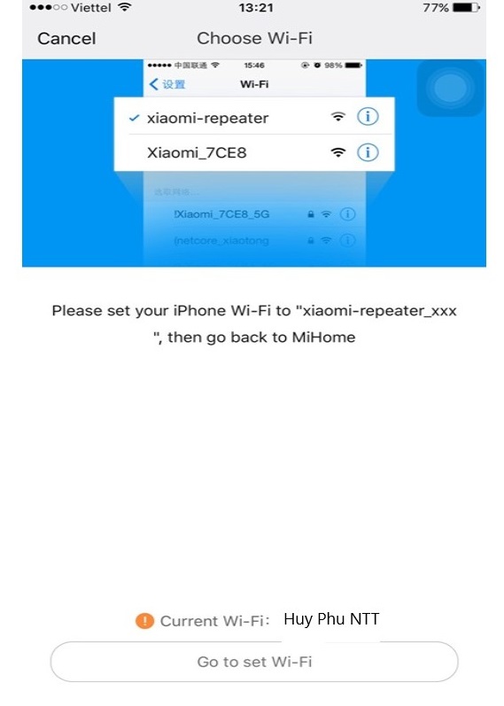 Hướng dẫn sử dụng bộ kích sóng Wifi Xiaomi chỉ với vài bước