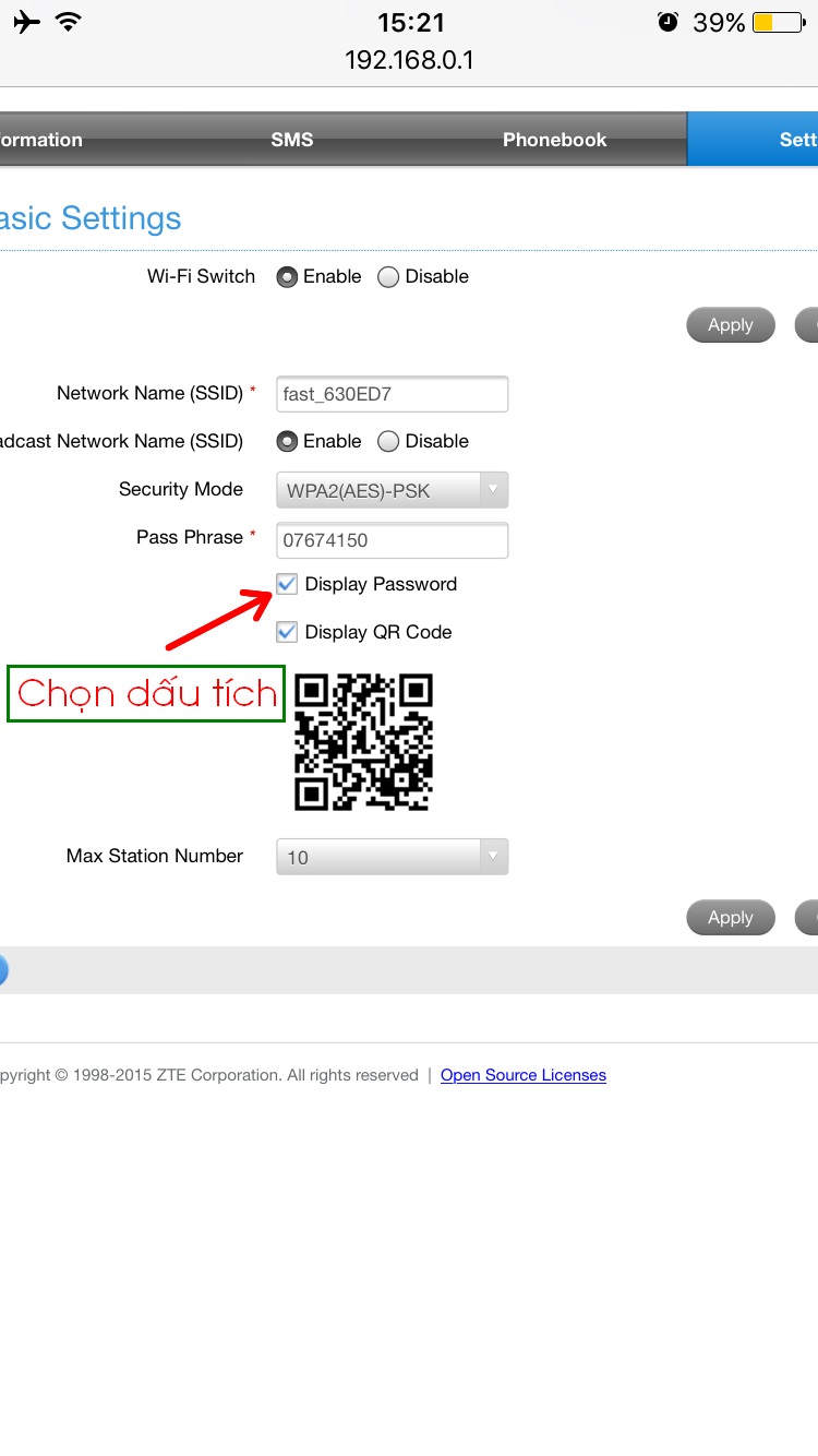 Hướng dẫn sử dụng và đổi mật khẩu bộ phát wifi 4G di động ZTE MF65