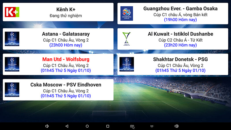 xem bóng đá bằng sopcast